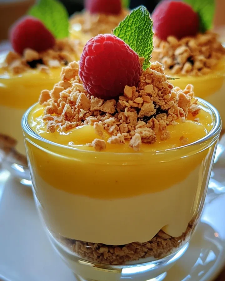 Lemon Curd Parfaits 