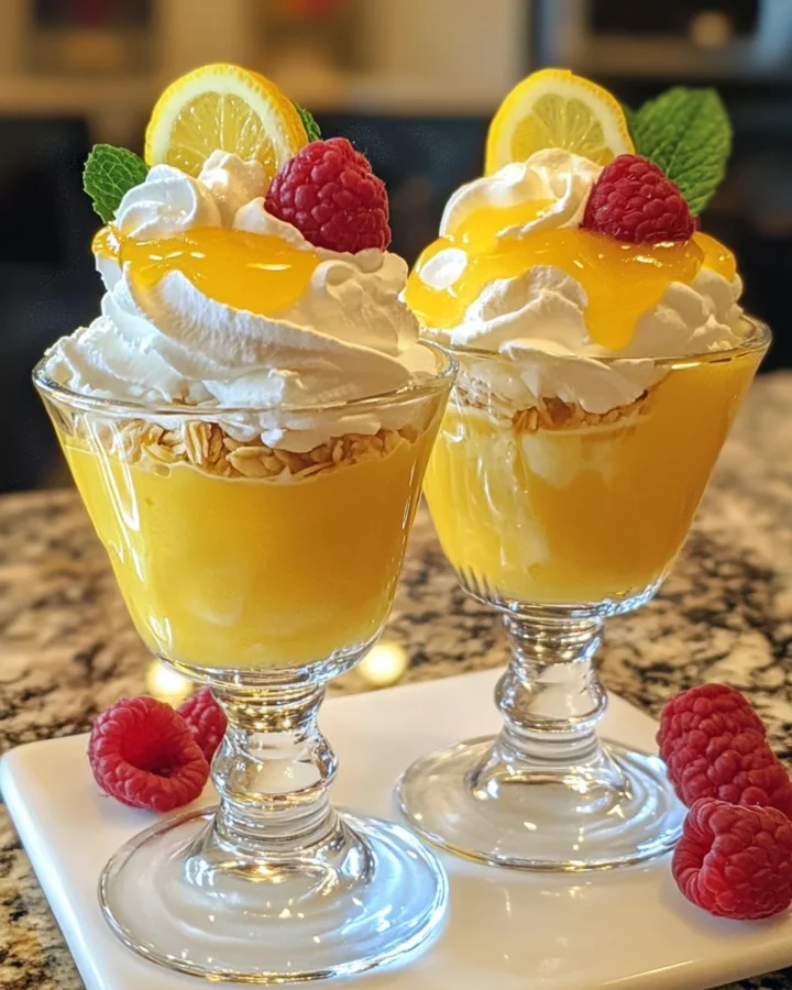 Lemon Curd Parfaits