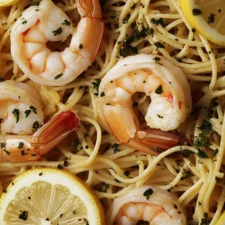 Lemon Garlic Shrimp Pasta Recipe: A Deliciously Bright & Flavorful Dish
