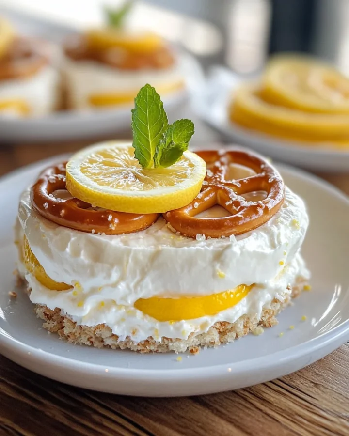 Lemon Pretzel Salad