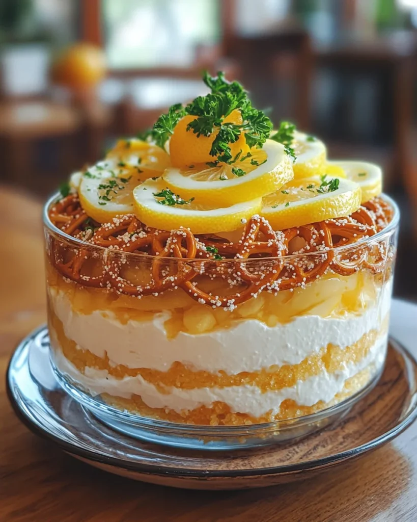 Lemon Pretzel Salad