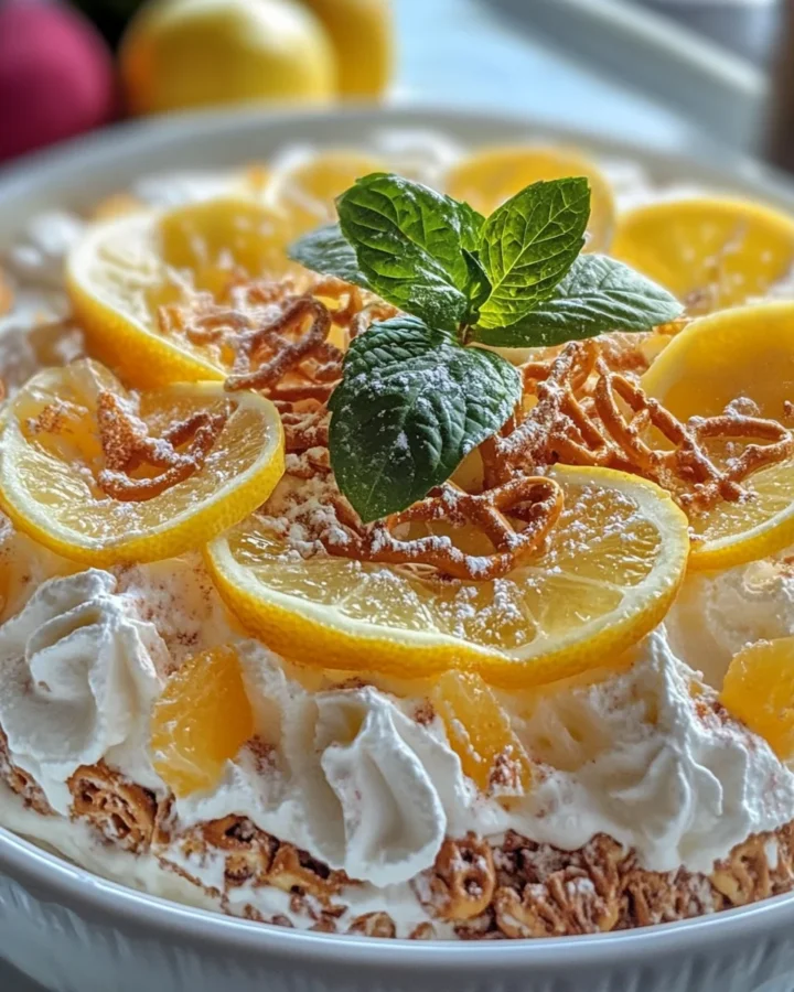Lemon Pretzel Salad