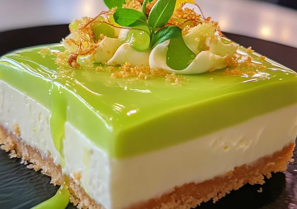 Lime Mousse Cheesecake
