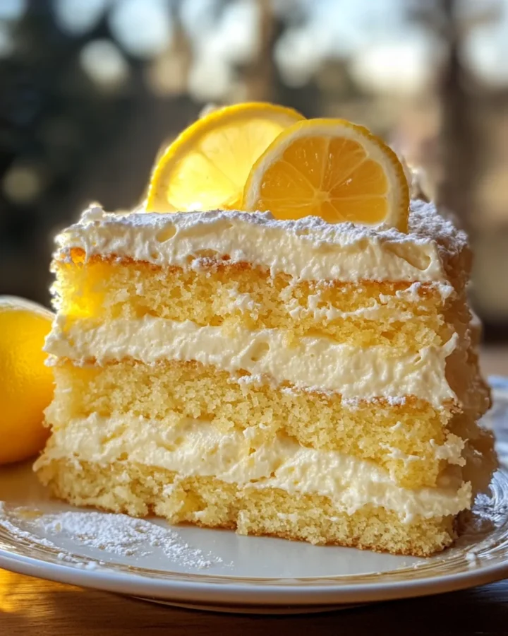 Limoncello Mascarpone Cake