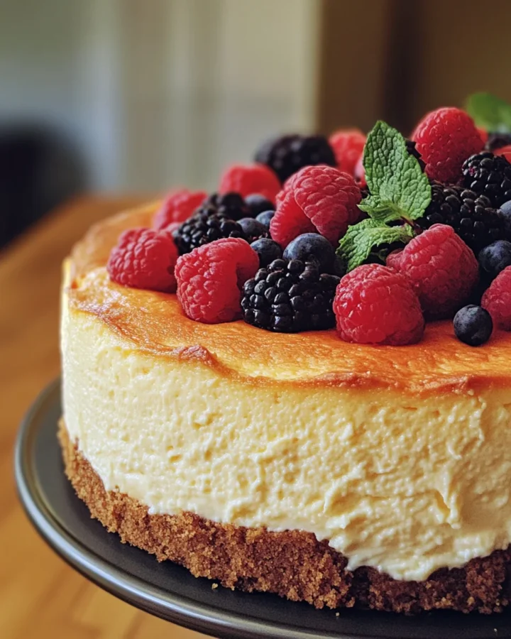 Lucinda's New York-Style Cheesecake