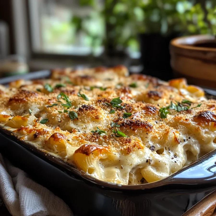 Make-Ahead Mac and Cheese