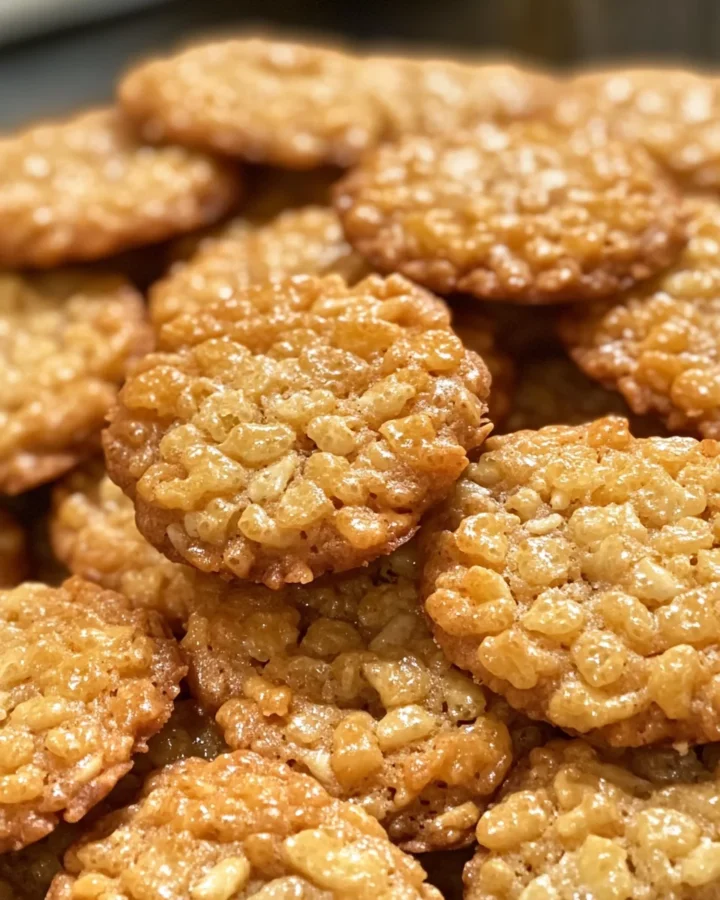 Maple Krispie Cookies
