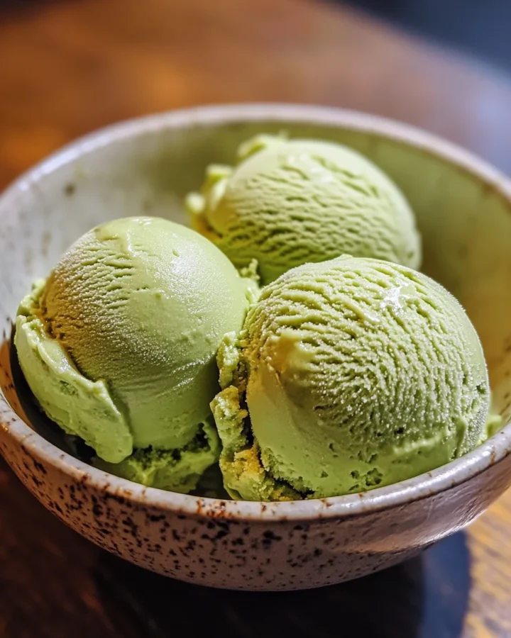 Matcha Green Tea Ice Cream 