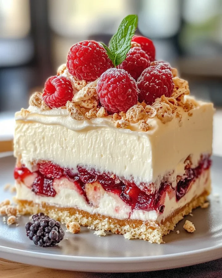 No-Bake Italian Cream Cake
