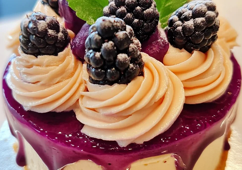 No bake blueberry cheesecake