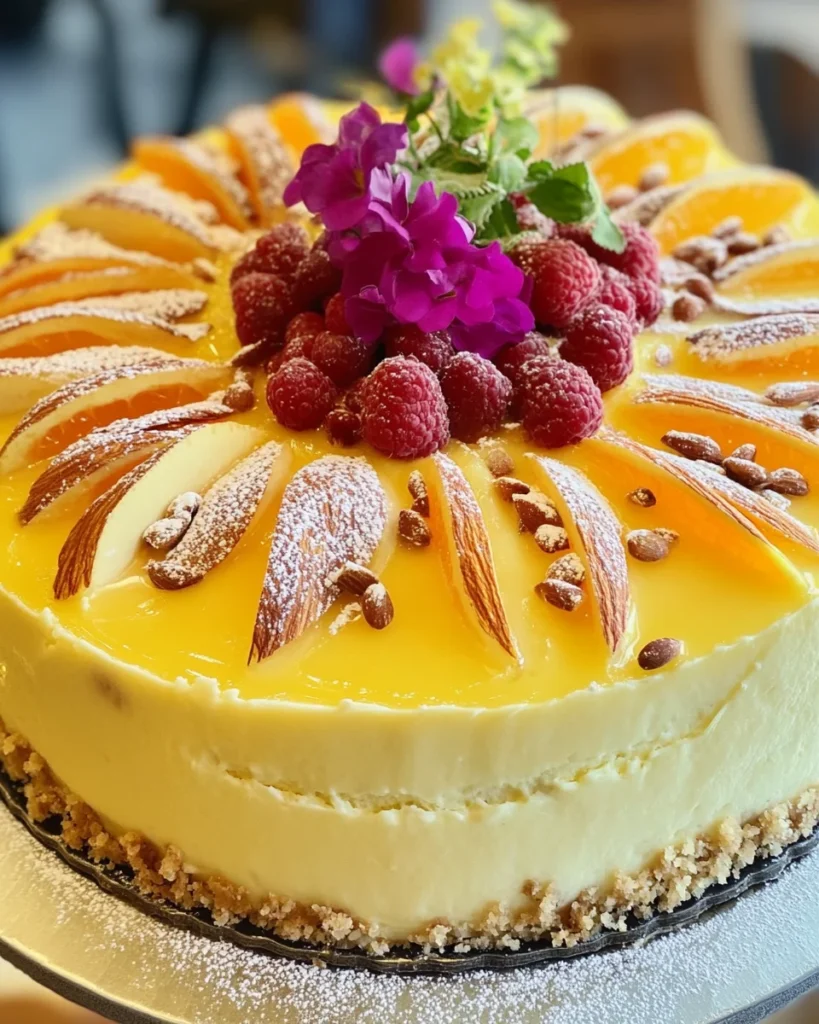 Orange Almond Flourless Cake