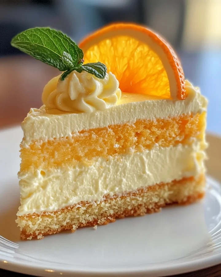 Orange Creamsicle Cake