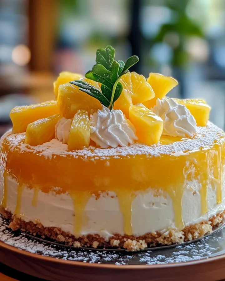 Pineapple Sunshine Cake