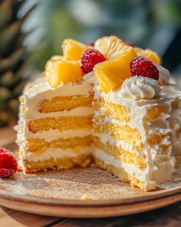 Pineapple Sunshine Cake