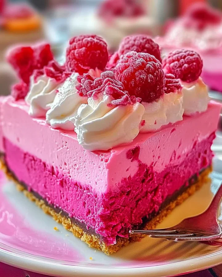 Pink Velvet Raspberry Cheesecake 
