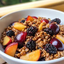 Plum and Blackberry Grain Salad: A Refreshing, Wholesome Recipe to Enjoy Year-Round