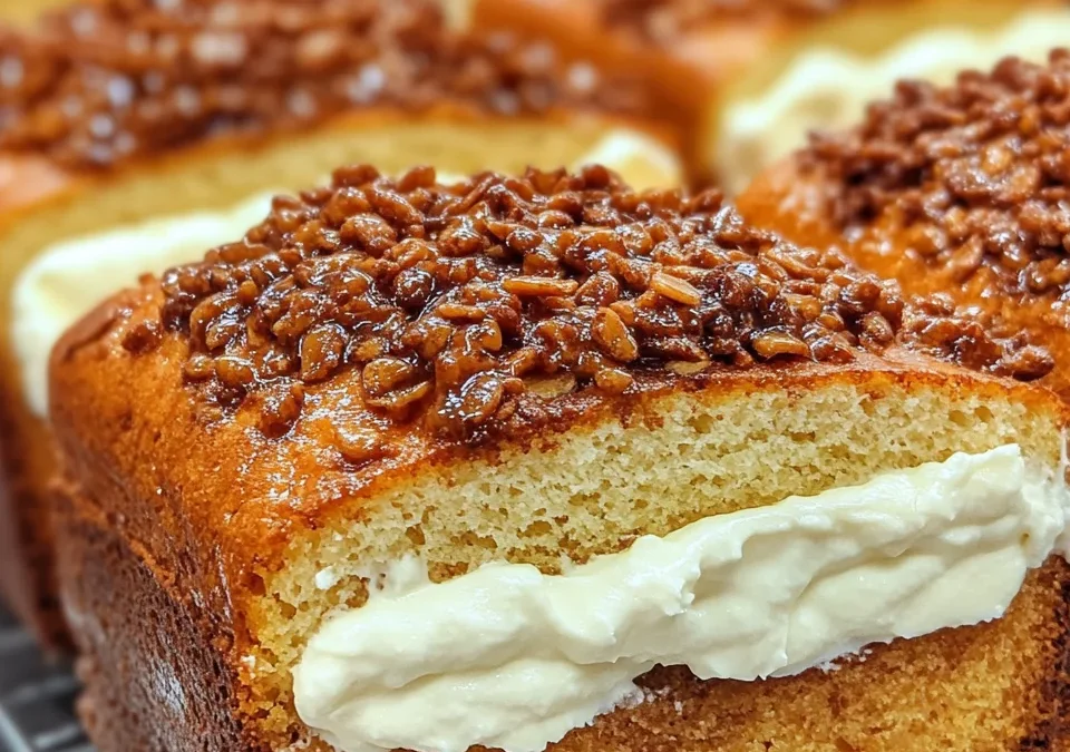 Pumpkin Spice Bread with Cream Cheese Filling