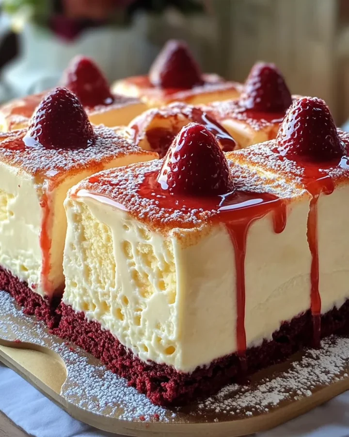 Red Velvet Cheesecake Drip Cake