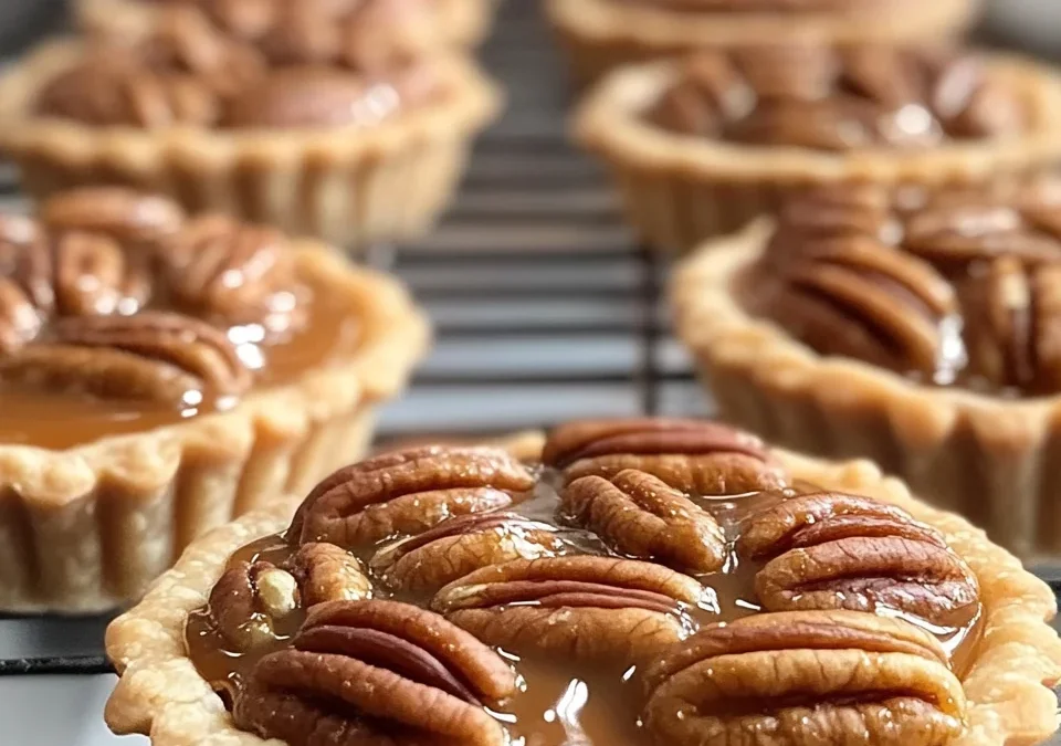 Salted Caramel Pecan Tarts