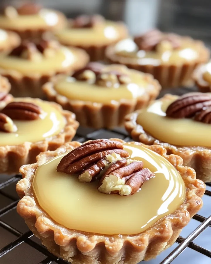Salted Caramel Pecan Tarts