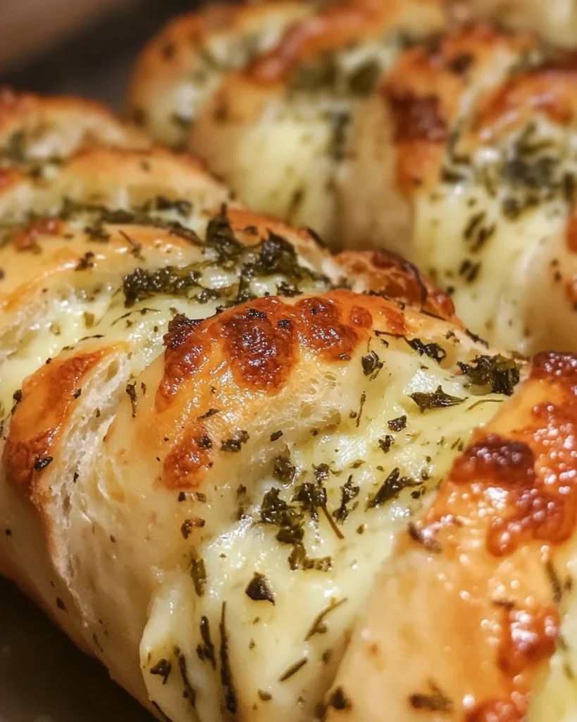 Savory Herb and Cheese Pull-Apart Bread