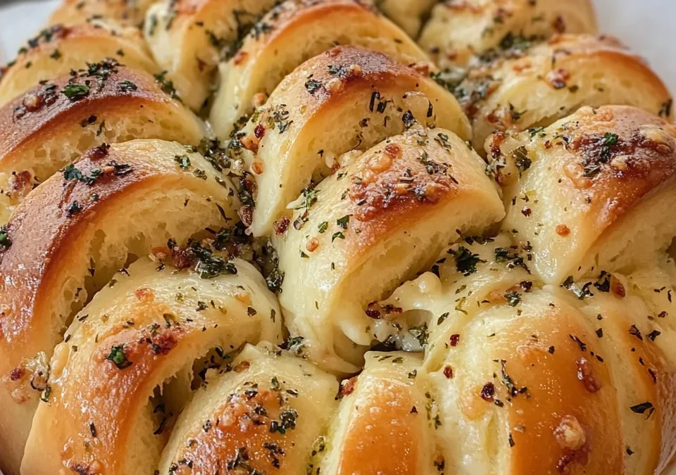 Savory Herb and Cheese Pull-Apart Bread