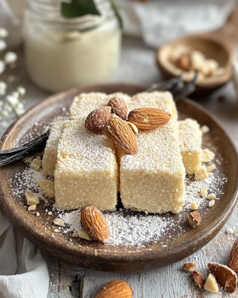 Semolina Halva with Almonds and Vanilla