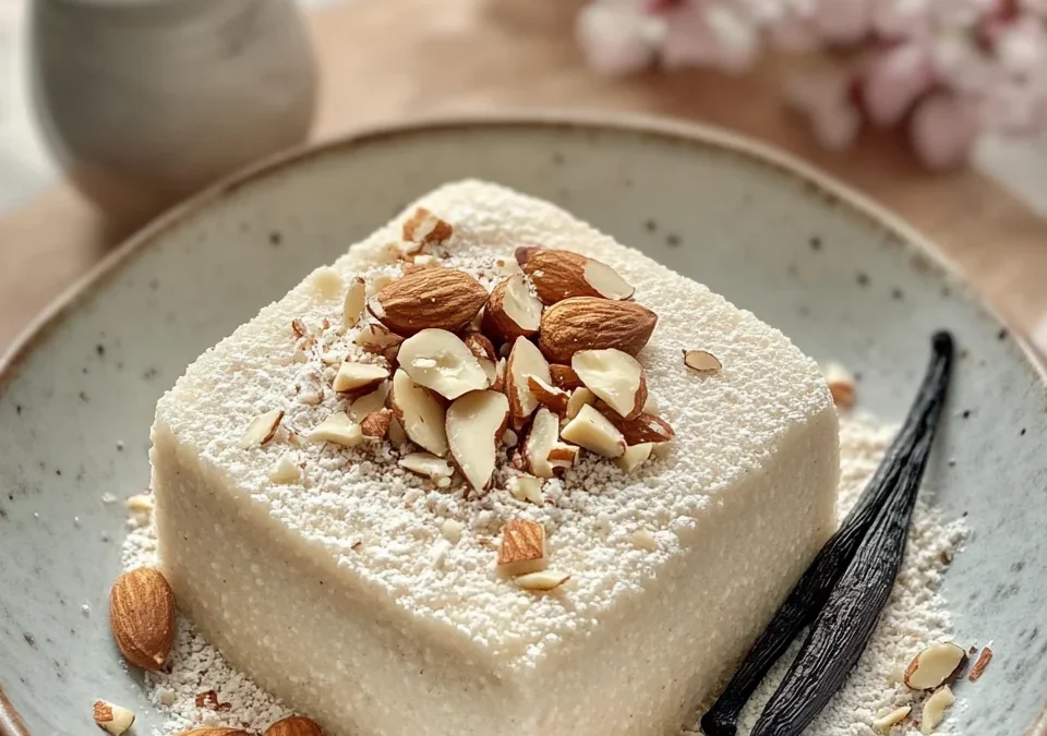 Semolina Halva with Almonds and Vanilla