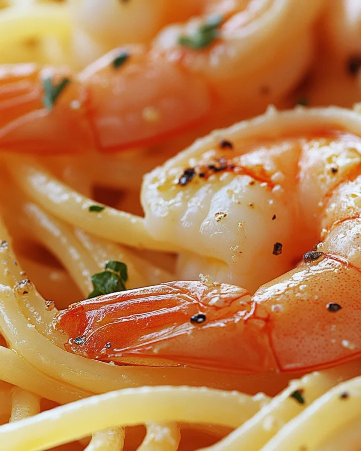 Shrimp Scampi Pasta 