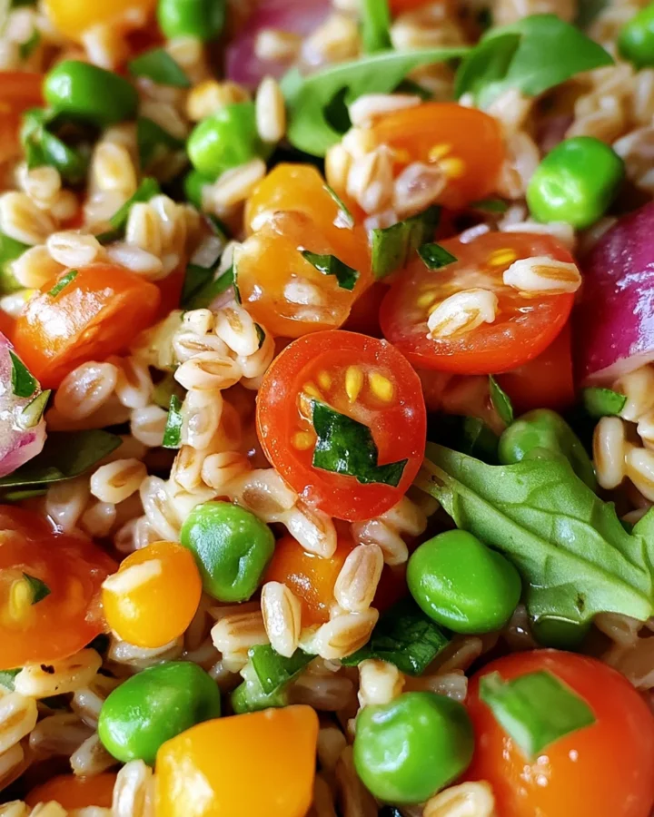Spring Farro Salad
