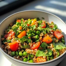 Spring Farro Salad Recipe: A Nutty, Chewy, and Vibrant Dish for Spring