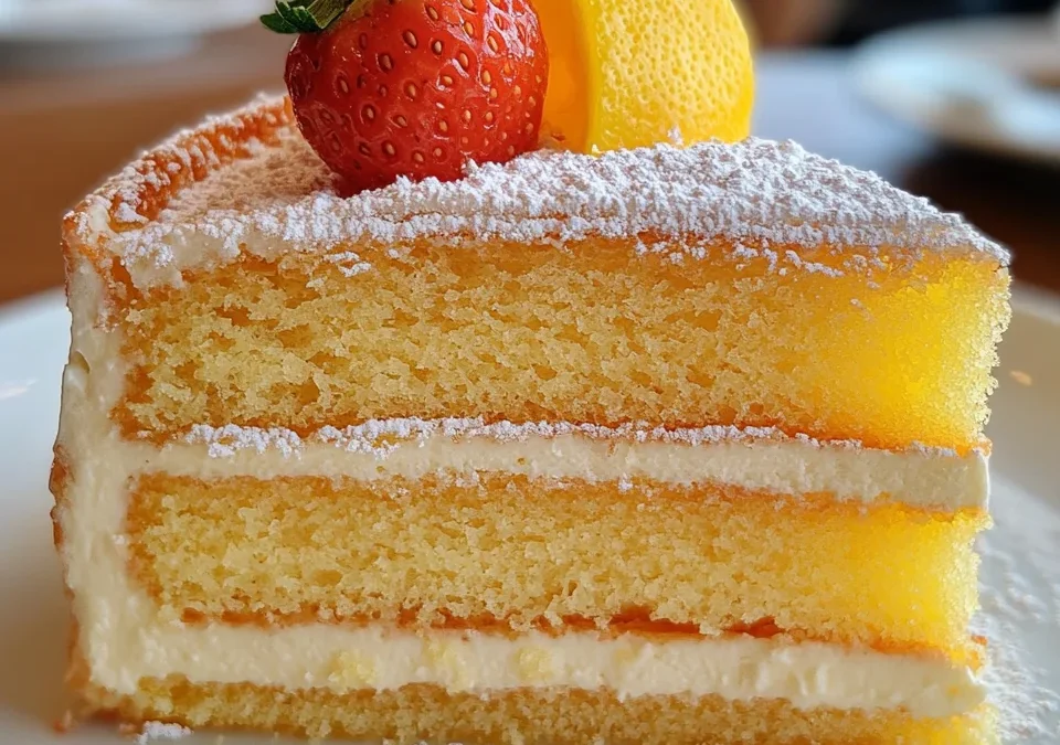 Strawberry Lemonade Cake