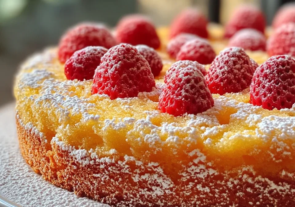 Strawberry Lemonade Cake