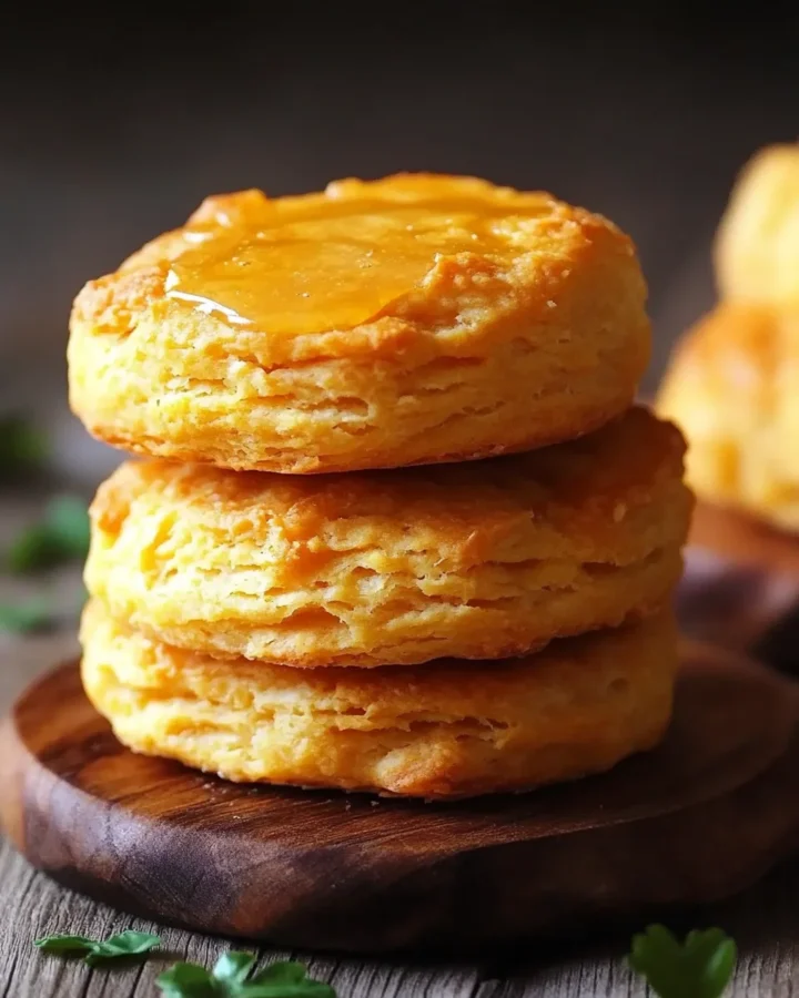 Sweet Potato Biscuits with Honey Butter
