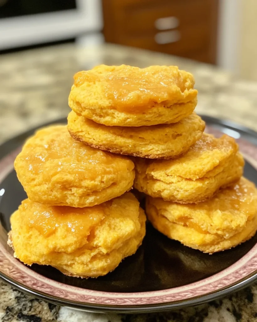 Sweet Potato Biscuits with Honey Butter