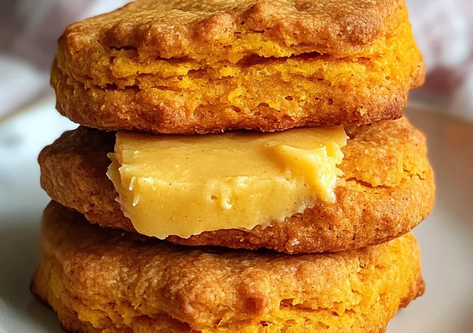 Sweet Potato Biscuits with Honey Butter