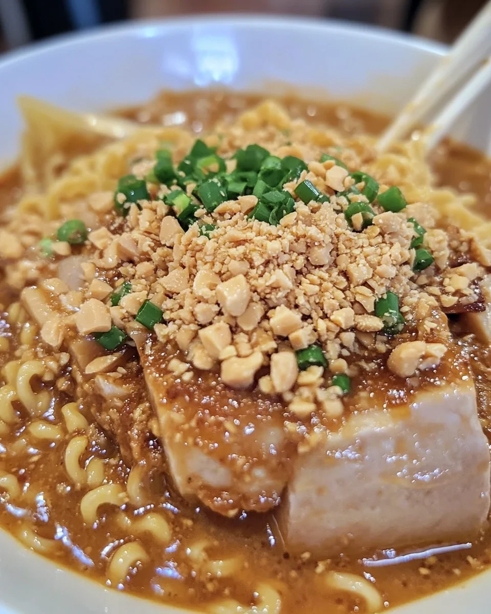 Thai Peanut Butter Ramen