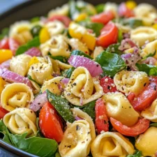 A Refreshing and Flavorful Tortellini Salad Recipe – Perfect for Summer Gatherings! 🥗✨