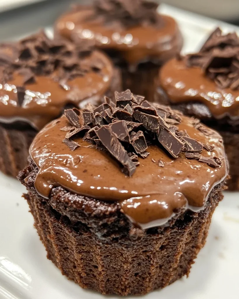 Triple-Chocolate Brownie Cups
