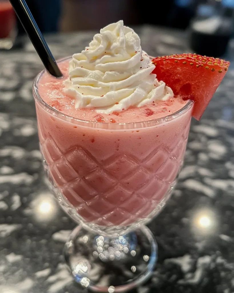 Watermelon Strawberry Smoothie