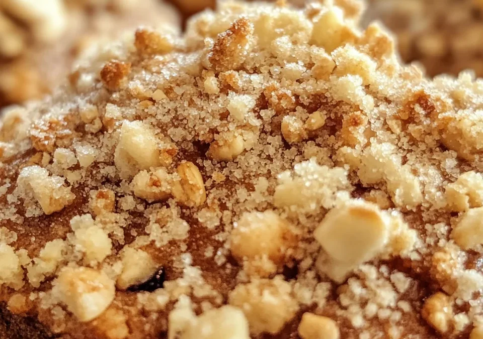 Whole Grain Blueberry Muffins with Streusel Topping