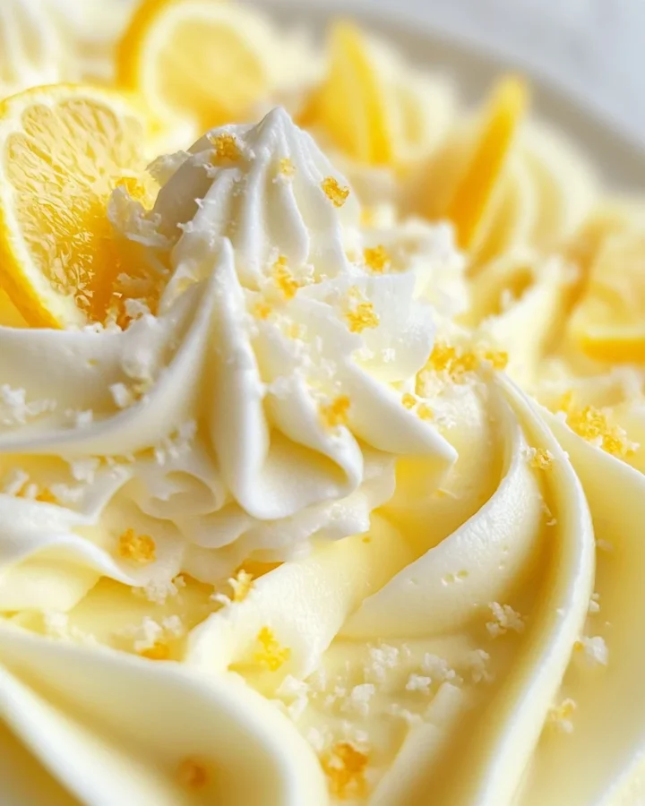 Yuzu White Chocolate Mousse