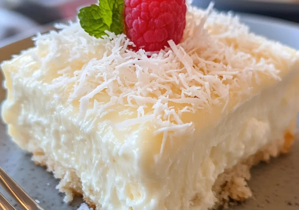 no-bake Coconut Cream Lush
