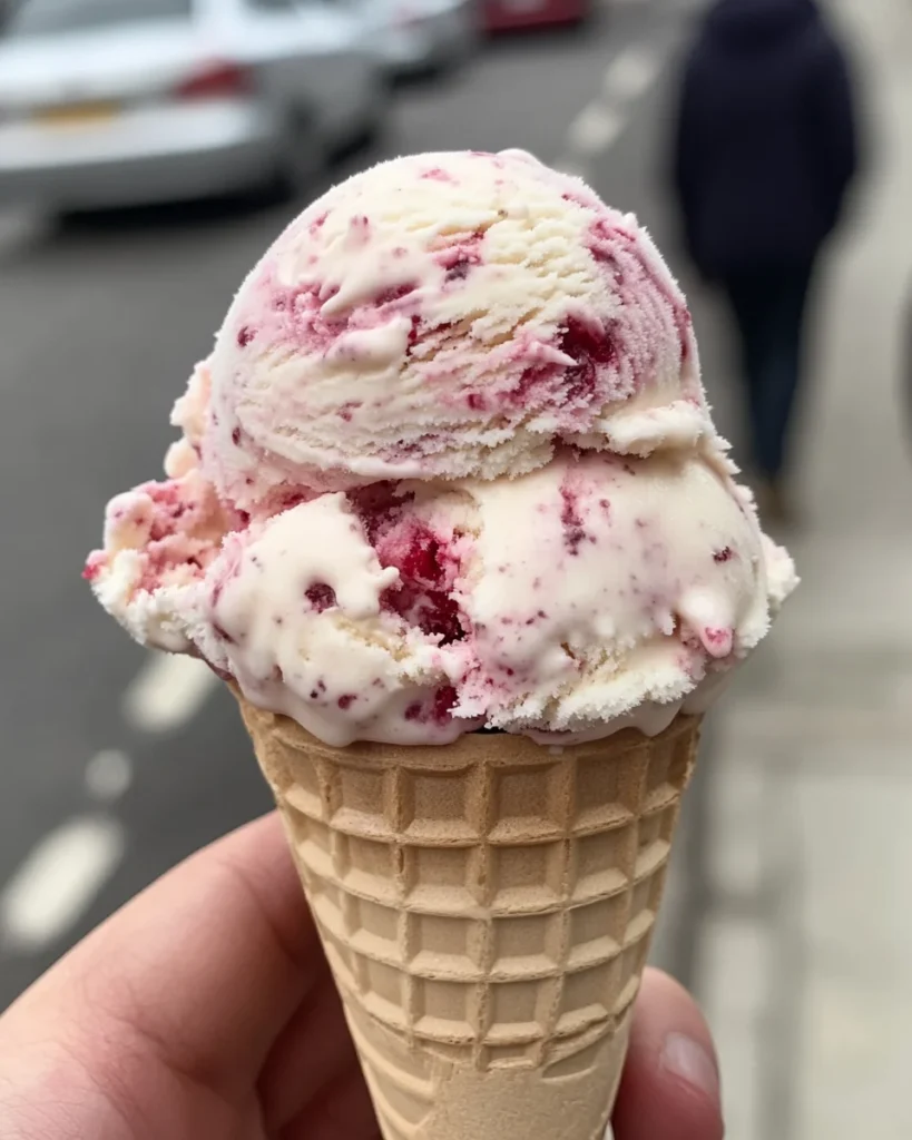 strawberry ice cream
