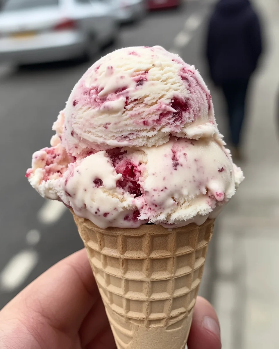 strawberry ice cream