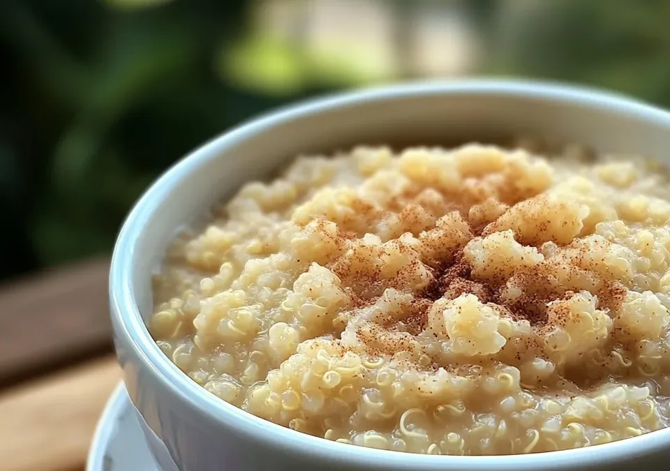 Apple Cinnamon Quinoa Porridge