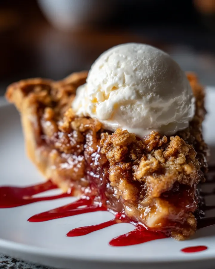 Apple Crumble Pie