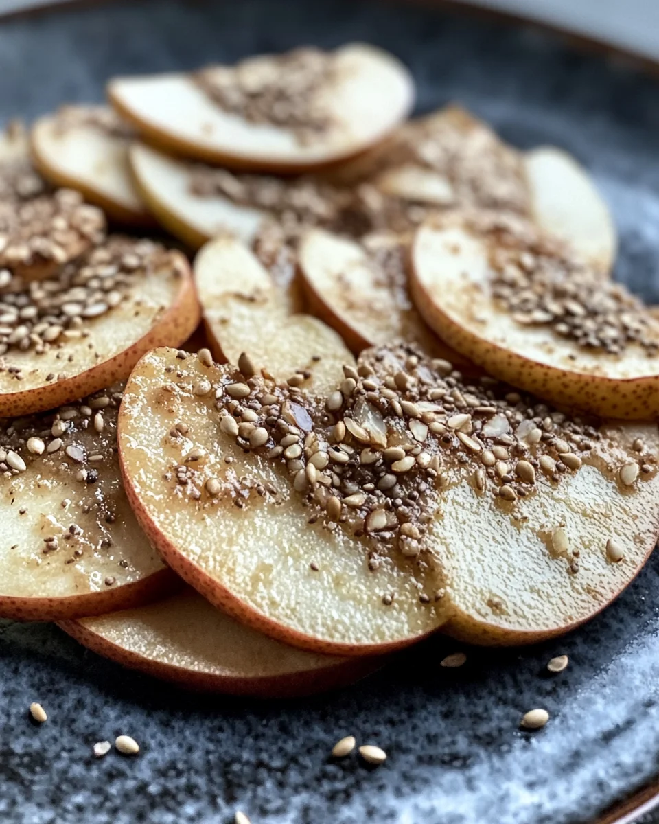 Apple Slices with Almond Butter & Hemp Seeds
