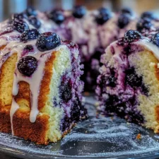 Blueberry Sour Cream Pound Cake Recipe: A Moist and Flavorful Delight