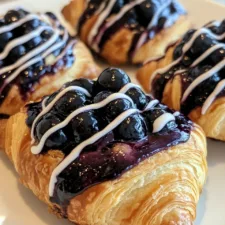 Blueberry Cheesecake Croissant Bombs Recipe: A Sweet and Flaky Treat